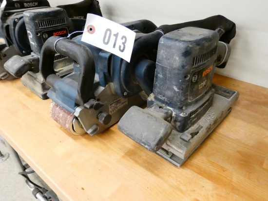 Bosch Belt Sander & Pad Sander