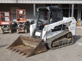 2015 Bobcat T550 Compact Track Loader, SN:AJZV14016, Aux. Hyd., GP Bucket,