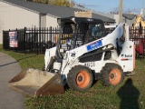 2014 Bobcat S530 Skidloader, SN:ALR811348, QT GP Bucket, Aux. Hyd., 771 Hrs