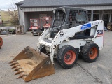 2010 Bobcat S150 Skidloader, SN:A3L136277, Kubota Diesel, QT GP Bucket, Aux