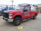 2008 Ford F250SD 4x4 Pickup, SN:1FTSF21R18EA56012, 6.4 Diesel, Auto, 4wd, S