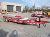 2015 Sure Trac  6T Tdm Tilt Tag Trailer, SN:5JW1U2221F1102245, 79'' Wide, 4