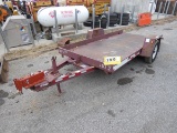 2004 Towmaster 5000# S/A Tilt Tag Trailer, SN:4KNTT14164L163048, 76''x14',