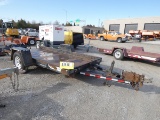 2001 Towmaster T-5 5000# S/A Tilt Tag Trailer, SN:4KNTT14141L163593, 78''x1