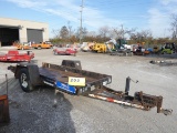 1999 Towmaster T-3 3000# S/A Tilt Tag Trailer, SN:4KNTT1213XL163080, 54''x1