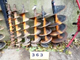 (6) Augers: 4'', 6'', 8'', 10'', 12'' & 16'' (Orange)