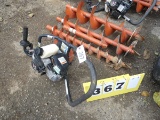 General M240H 1-Man Auger, w/ (3) Augers & Ext.