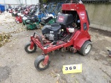 2012 Toro 23518 Ride-On 30'' Aerator, SN:312000174, Kawasaki V2 Gas, 810 Hr