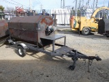 32''x5' Towable LPG Grill w/ Rotisserie