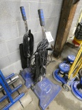 (2) Clarke Upright Vacs