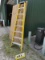 Yellow 8' Fiberglass Step Ladder