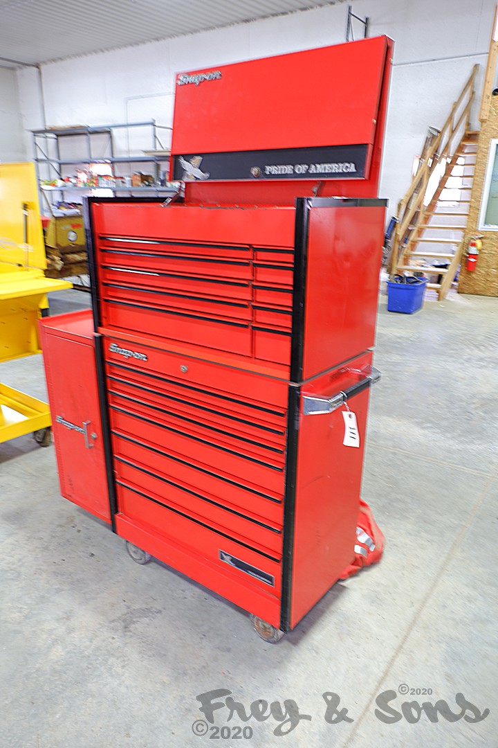 Snap On Pride of America Tool Cabinet with Side Proxibid
