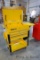 Yellow Snap-On Roll Around Tool Cart