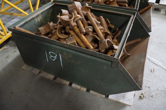 (100) Bidwell 8" Track Seats (by the pc * 100)