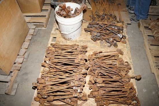 Pallet of Concrete Hardware