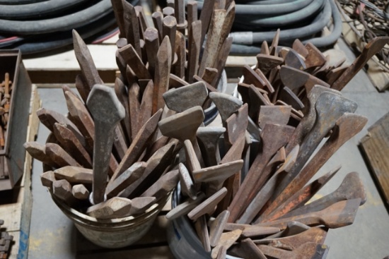 (4) Buckets of Hammer Bits