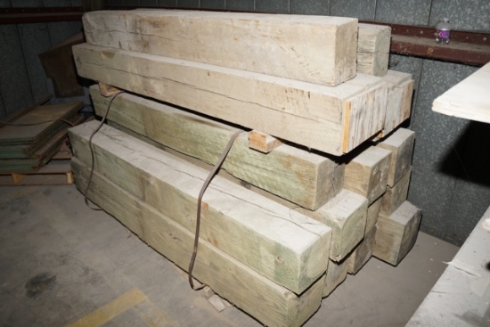 Lot of Wood Beams