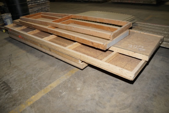 Lot of Wood Forms