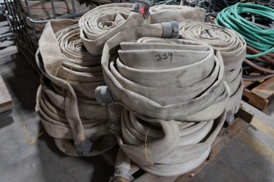 Pallet of Discharge Hose 3"
