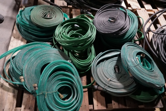 Pallet of Flat Garden Hose
