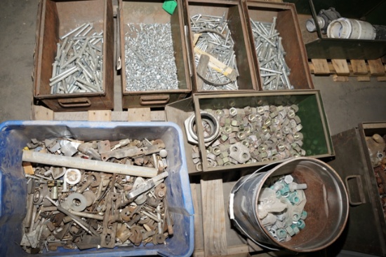 Pallet of Nuts & Bolts