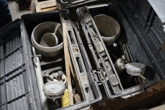(4) Boxes Concrete Testers