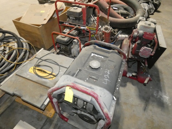 Lot of Non Working Items-  Pumps, Gens, DeWalt Saw