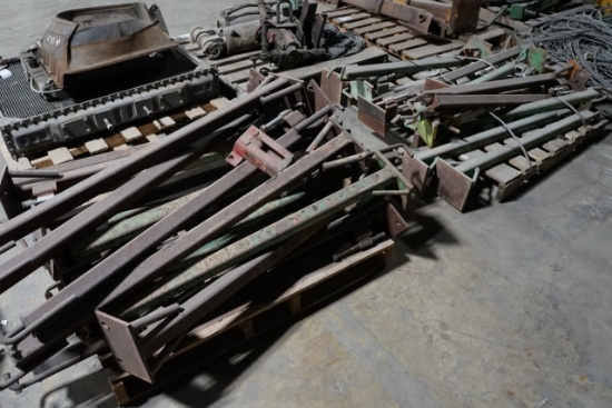 (2) Pallets of Safety Posts