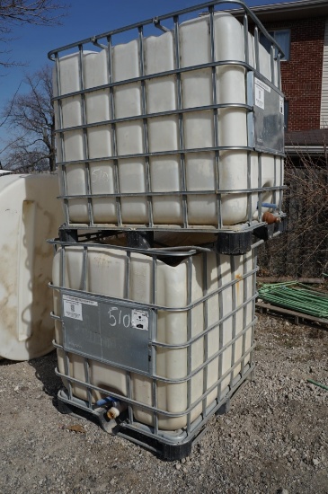 (2) IBC Tote Tanks