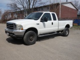 2002 Ford F350 Ext Cab Pickup SN:1FTSX31F52EA50783 7.3L Diesel, Long Bed.