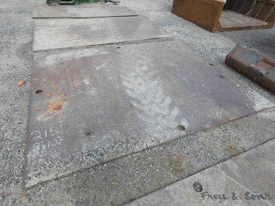 3/4'' Street Plate:  8 x 10