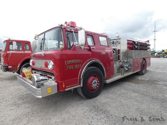 1985 Ford Firetruck, SN:1FDYD80U3FVA28617