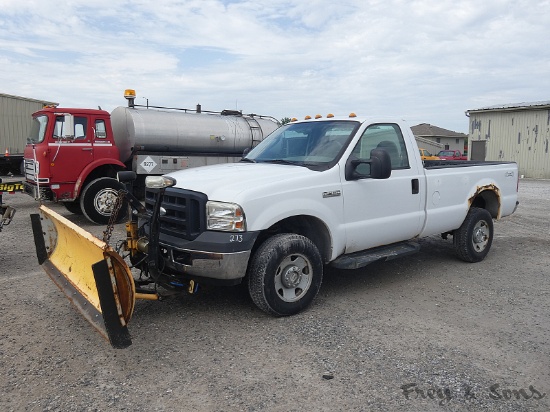 2006 Ford F250 4x4 Pickup, 1FTNF21506EB55900, V8 Gas, Auto, Long Bed, 86,50