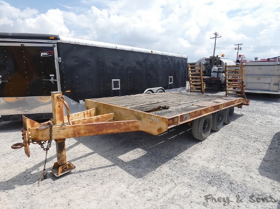 Haulette Triaxle Tag Trailer, SN:1NJB0012FFE05801, No TITLE, 96''x12', Beav