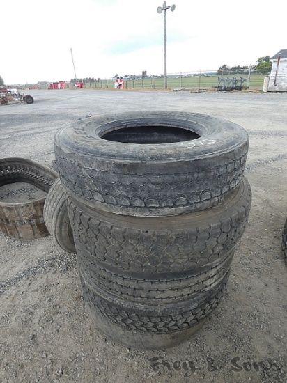 (6) 11R22.5 Tires