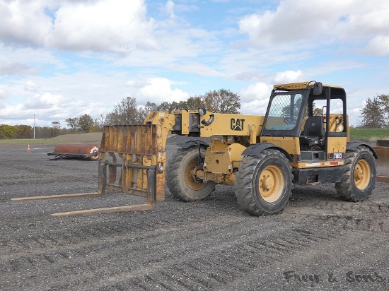1997 Caterpillar TH83 4x4 Telehandler, SN:3RN00790, ROPS, 14.00x24 Tires, 7