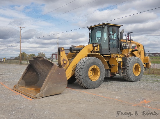 2013 Cat 950K Rubber Tired Loader, SN:R4A00761, EROPS, GP Bucket, AutoLube,