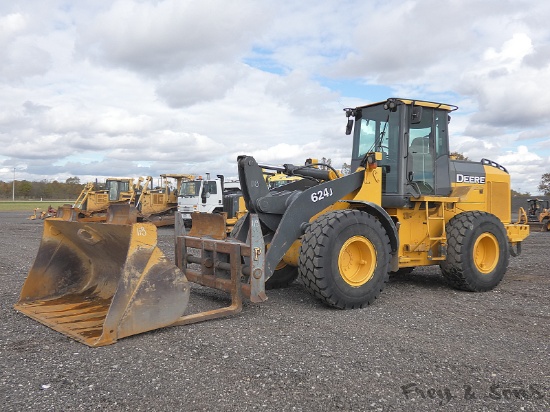 2006 John Deere 624J Tool Carrier Loader, SN:DW624JZ601090, EROPS, QT GP Bu