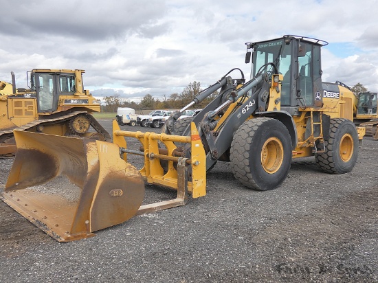 2004 John Deere 624J Tool Carrier Loader, SN:DW624JT592008, EROPS, QT GP Bu