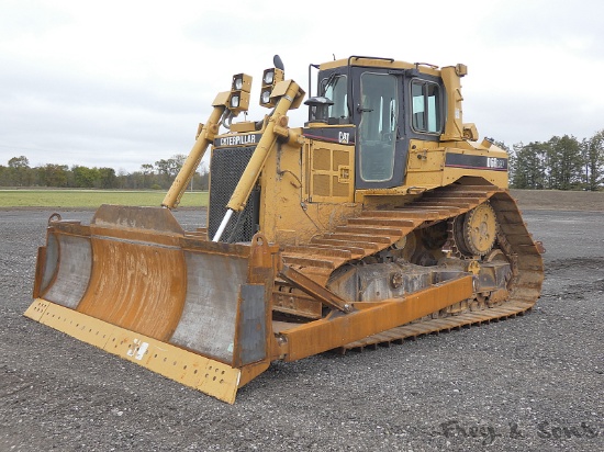 2007 Caterpillar D6R LGP Dozer, SN:WRG00796, EROPS, Straight Blade w/ Tilt,