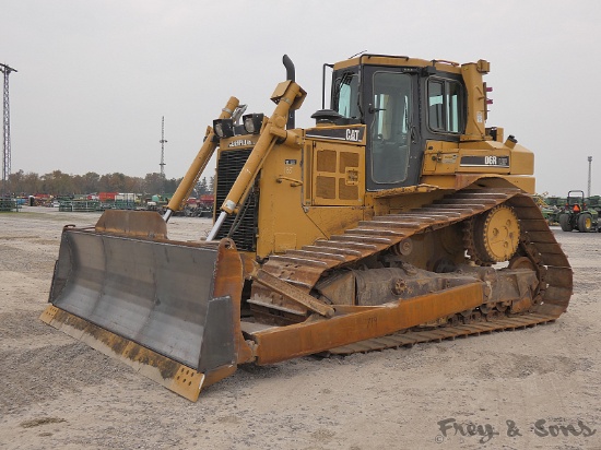 2006 Caterpillar D6R LGP Dozer, SN:WRG00439, EROPS, Straight Blade w/ Tilt,