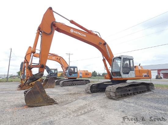 1990 Hitachi EX270LC Hydraulic Excavator, SN:158-5844, JB Hendrix QT & 42''