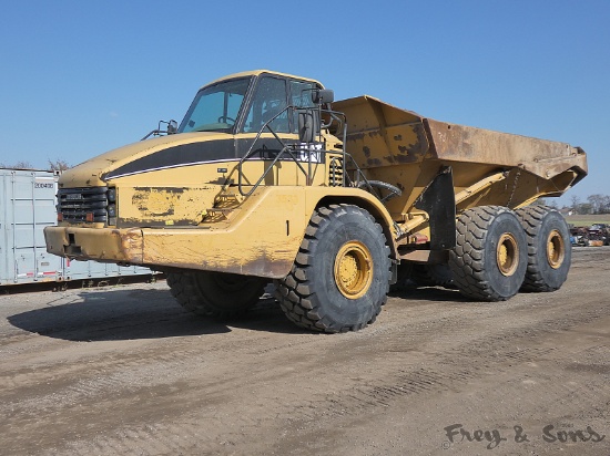 2006 Caterpillar 740 6x6 Articulated Dump, SN:B1P00591, Tailgate, 13,452 hr