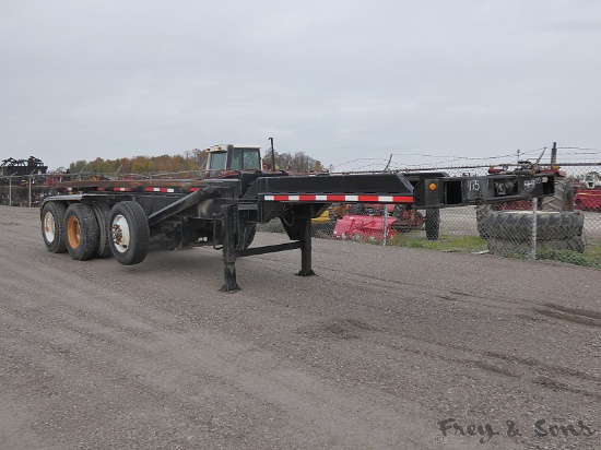 2005 Hundai Triaxle Rolloff Trailer, SN:3H3C532S45T221824 *SALVAGE REBUILT