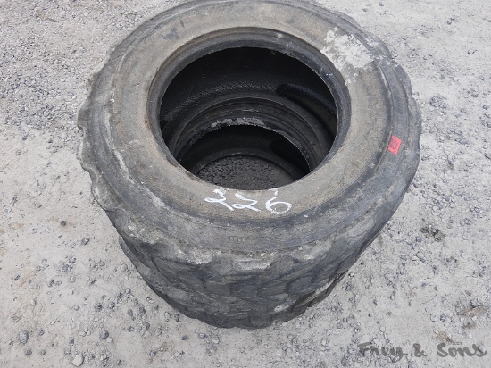 (2) Skidloader Tires