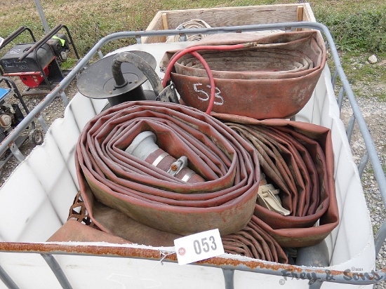 Tote of Discharge Hose & Couplers