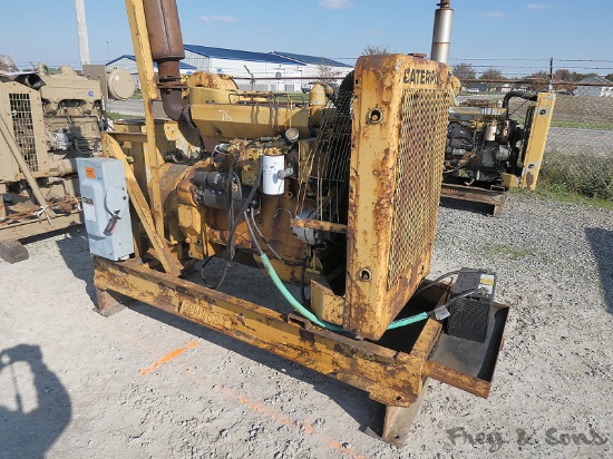 Cat 50kw Gen Set, Cat 3304 Diesel, Lima Generator, SN:A42307UJ, 230/460v, R