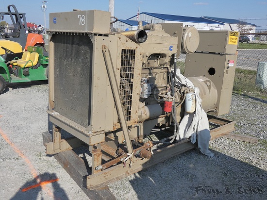 Cummins 125kw Gen Set, SN:52286-7/7, 240/120v, Not running