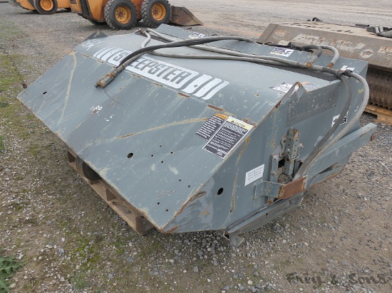 Sweepster HB72 Pickup Sweeper, SN:15034, Skidloader QT