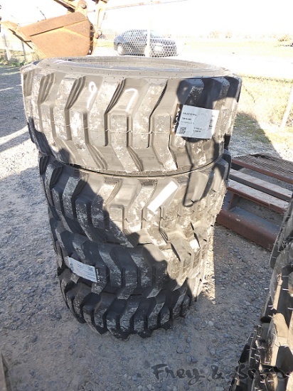 10x16.5 Galaxy Skidloader Tires, New